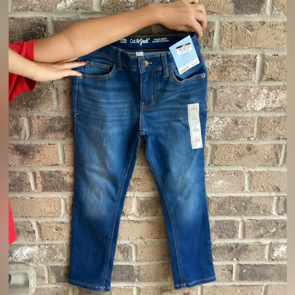 Kids cat and jack jeans size 7